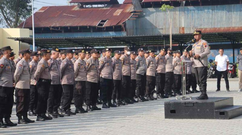 Pimpin Apel Perdana, Kapolres Sukoharjo Ajak Anggota untuk Tolong Masyarakat Sebanyak-banyaknya