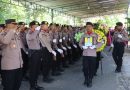 Kapolres Sukoharjo Pimpin Upacara Persemayaman Bhabinkamtibmas Polsek Bulu