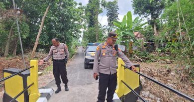 Jembatan Pungsari Rampung Direhabilitasi, Polres Sukoharjo Pastikan Keamanan Akses Warga