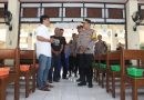 Pastikan Keamanan Ibadah, Kapolres Sukoharjo Pimpin Sterilisasi Gereja Hati Kudus Yesus
