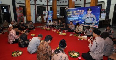 Safari Kamtibmas di Mojolaban, Kapolres Sukoharjo Tekankan Keamanan Jelang Ramadan
