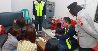 Sisir Tempat Hiburan, Polres Sukoharjo Tes Narkoba Pemandu Lagu