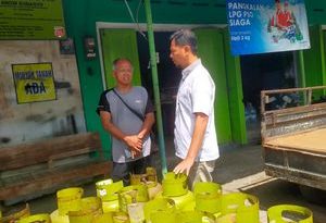 Satgas Pangan Polsek Nguter Cek Harga Sembako, LPG dan BBM Jelang Lebaran