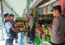 Kapolsek Grogol Tinjau Pasar, Pastikan Harga dan Stok Sembako Stabil Jelang Lebaran