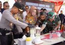 Forkopimda Sukoharjo Musnahkan Barang Bukti Narkoba dan Miras Hasil Operasi Pekat 2026