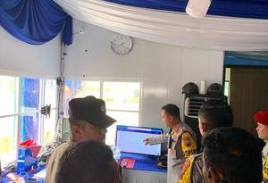 Kapolres Sukoharjo Tinjau Pos Terpadu Simpang Lima dan Pospam Pandawa, Pastikan Pelayanan Optimal