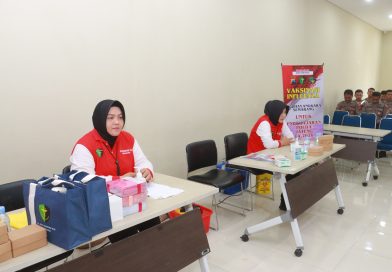 Polres Sukoharjo Gelar Penyuluhan dan Vaksinasi Influenza, Tekan Risiko Penyakit Kronis