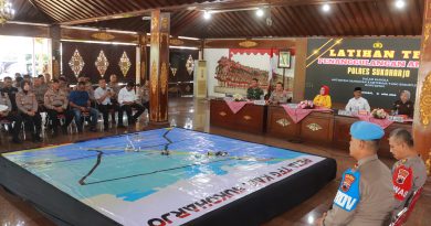 Polres Sukoharjo Gelar Latihan TFG, Tingkatkan Kesiapsiagaan Personel