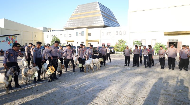 Polres Sukoharjo Distribusikan 3 Sapi dan 24 Kambing Kurban untuk Idul Adha 1447 H
