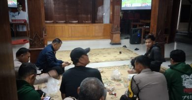 Polres Sukoharjo Gelar Nobar Piala Dunia Bersama Masyarakat, Perkuat Kemitraan dan Kebersamaan
