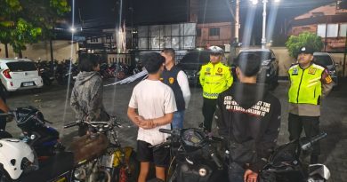 Patroli Tengah Malam, Polsek Kartasura Amankan 7 Motor Berknalpot Brong di Jalan Ahmad Yani Patroli Tengah Malam, Polsek Kartasura Amankan 7 Motor Berknalpot Brong di Jalan Ahmad Yani