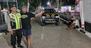 Patroli Blue Light Polsek Nguter Sisir Desa dan Objek Vital, Jaga Kamtibmas Tetap Kondusif Patroli Blue Light Polsek Nguter Sisir Desa dan Objek Vital, Jaga Kamtibmas Tetap Kondusif