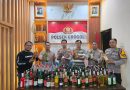 Operasi Pekat, Polsek Grogol Sita 175 Botol Miras
