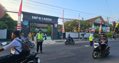 Polisi Gatak Gelar Pos AG Pagi di 4 Titik, Antisipasi Kepadatan Lalu Lintas Polisi Gatak Gelar Pos AG Pagi di 4 Titik, Antisipasi Kepadatan Lalu Lintas