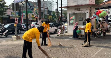 Polwan Polres Sukoharjo Gelar Aksi Bersih Lingkungan di Pasar Ir. Soekarno, Semarak HUT Polwan ke-78 Polwan Polres Sukoharjo Gelar Aksi Bersih Lingkungan di Pasar Ir. Soekarno, Semarak HUT Polwan ke-78