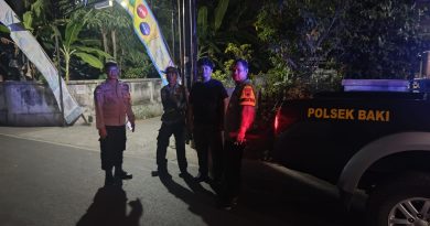 Polsek Baki Patroli Malam Sasar Permukiman hingga Perbankan, Cegah Aksi Kejahatan Polsek Baki Patroli Malam Sasar Permukiman hingga Perbankan, Cegah Aksi Kejahatan
