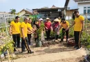 Polsek Kartasura Tanam Bibit Pohon di KWT Surya Wijaya, Dorong Kepedulian Lingkungan
