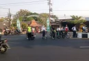 Polisi Siaga di Depan Sekolah dan Pasar Kartasura, Arus Lalu Lintas Pagi Terpantau Lancar