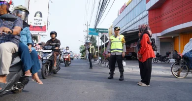 Kapolres Sukoharjo Turun ke Jalan, Pastikan Aktivitas Warga di Pasar Ir Soekarno Aman dan Lancar